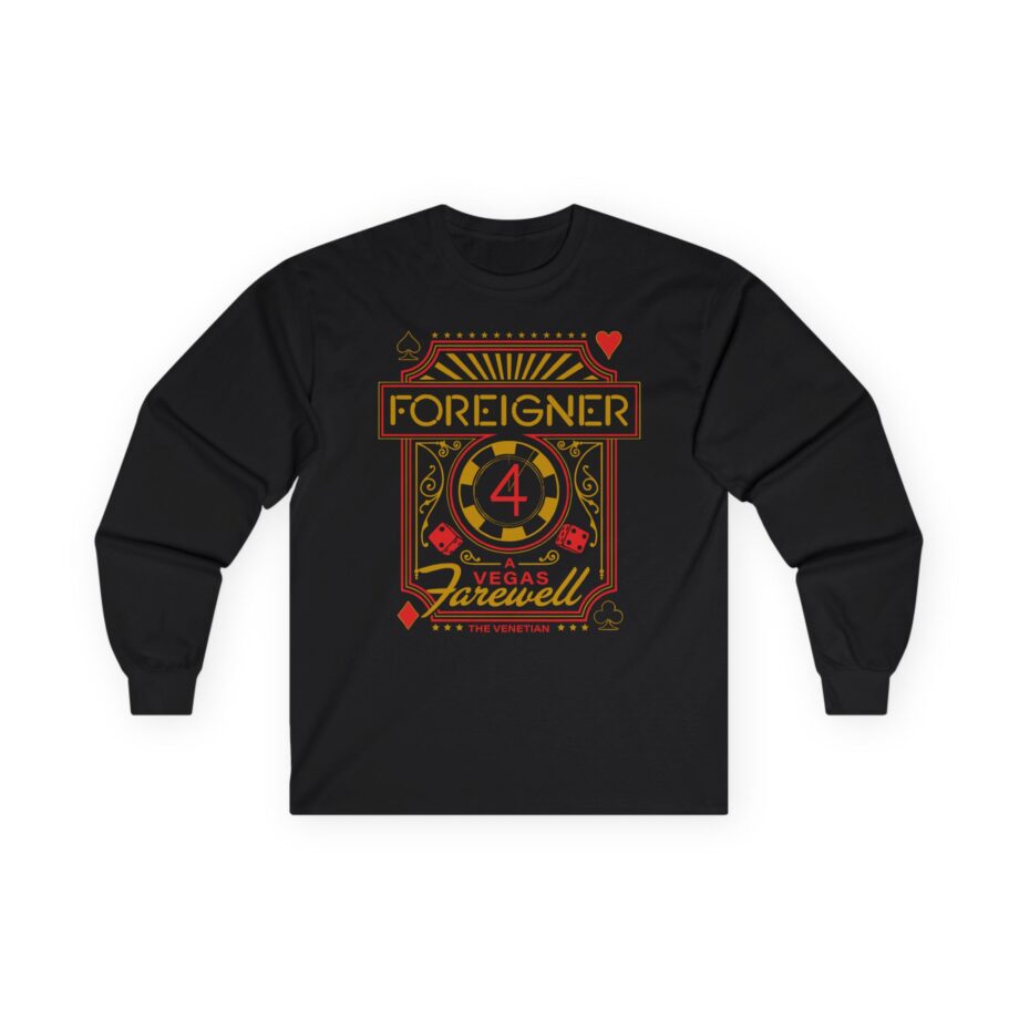 Foreigner Vegas Event Unisex Ultra Cotton Long Sleeve Tee