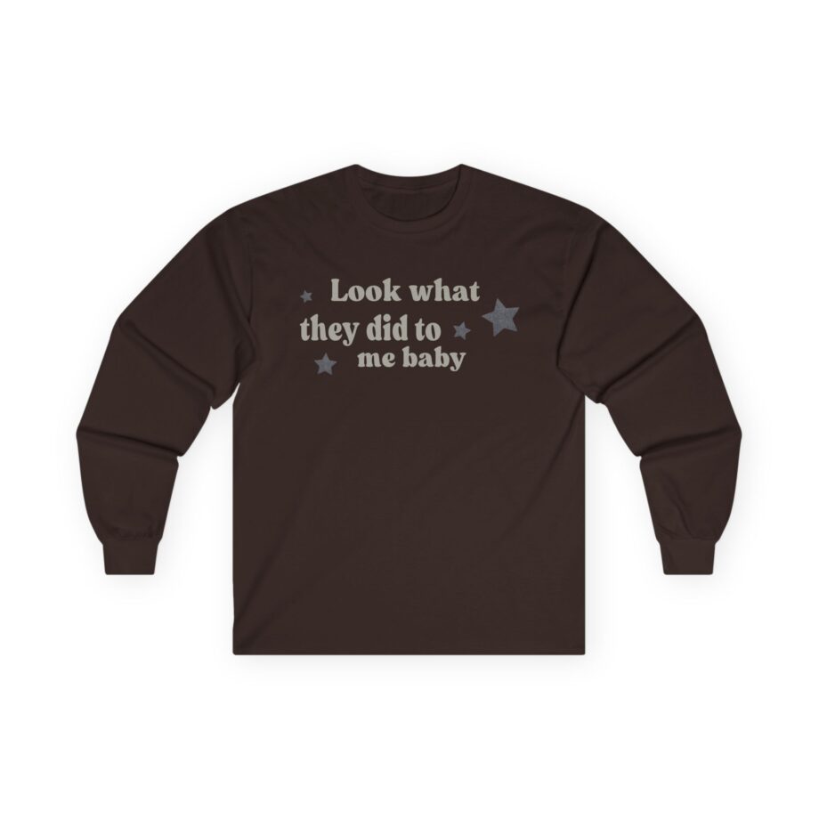 Daniel Caesar 2024 Look What They Did to Me Baby Unisex Ultra Cotton Long Sleeve Tee
