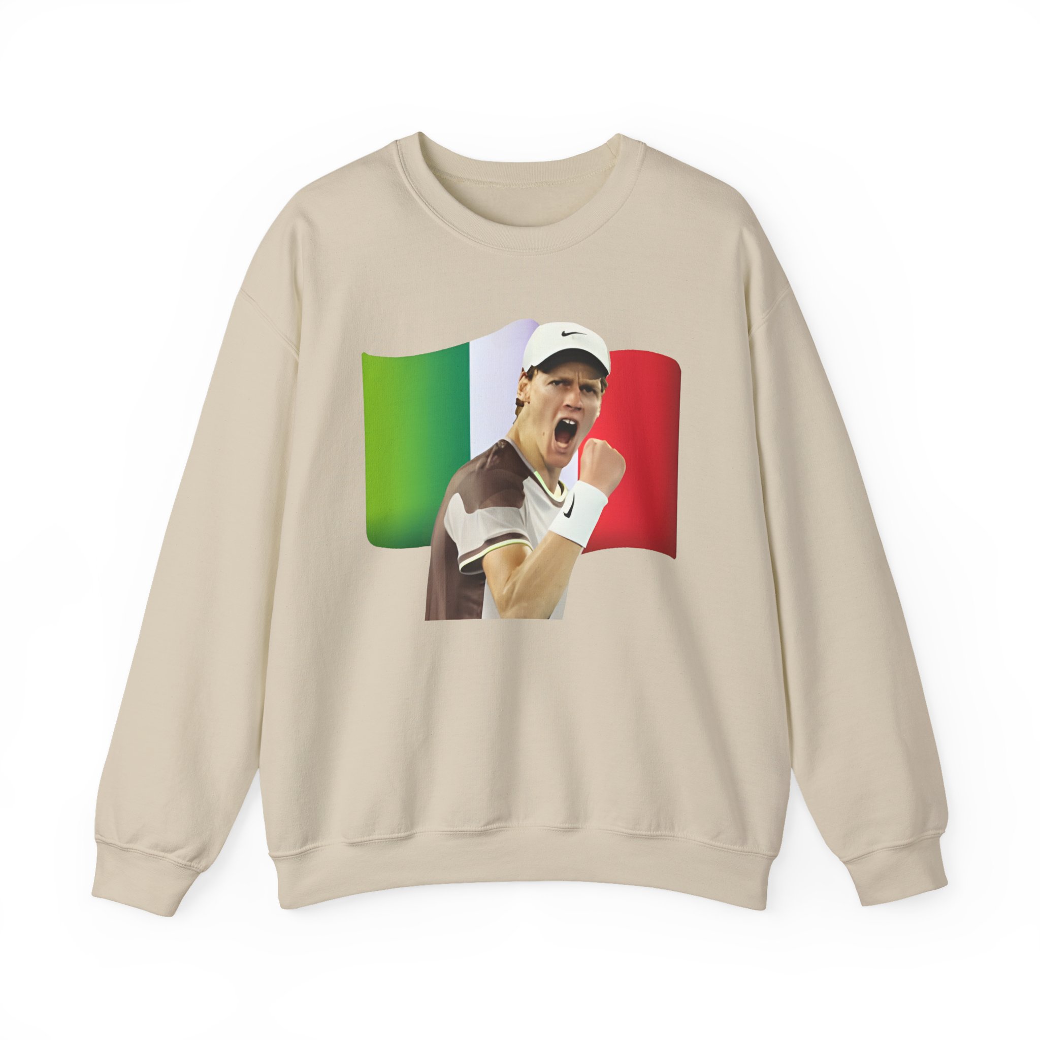 Jannik Sinner Italian Tennis Star Fan Unisex Heavy Blendâ„¢ Crewneck Sweatshirt