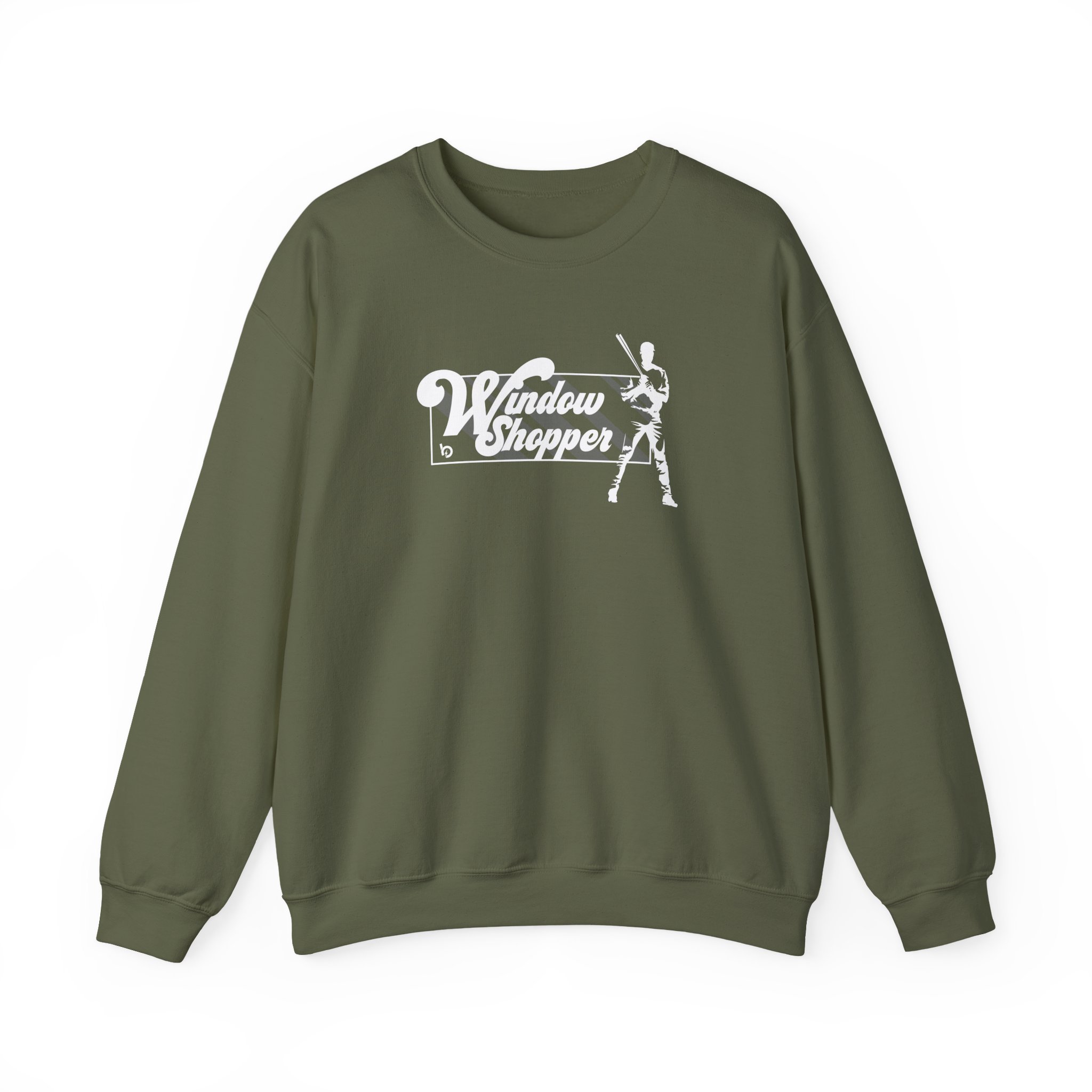 Trevor Bauer Outage Window Shopper Unisex Heavy Blendâ„¢ Crewneck Sweatshirt