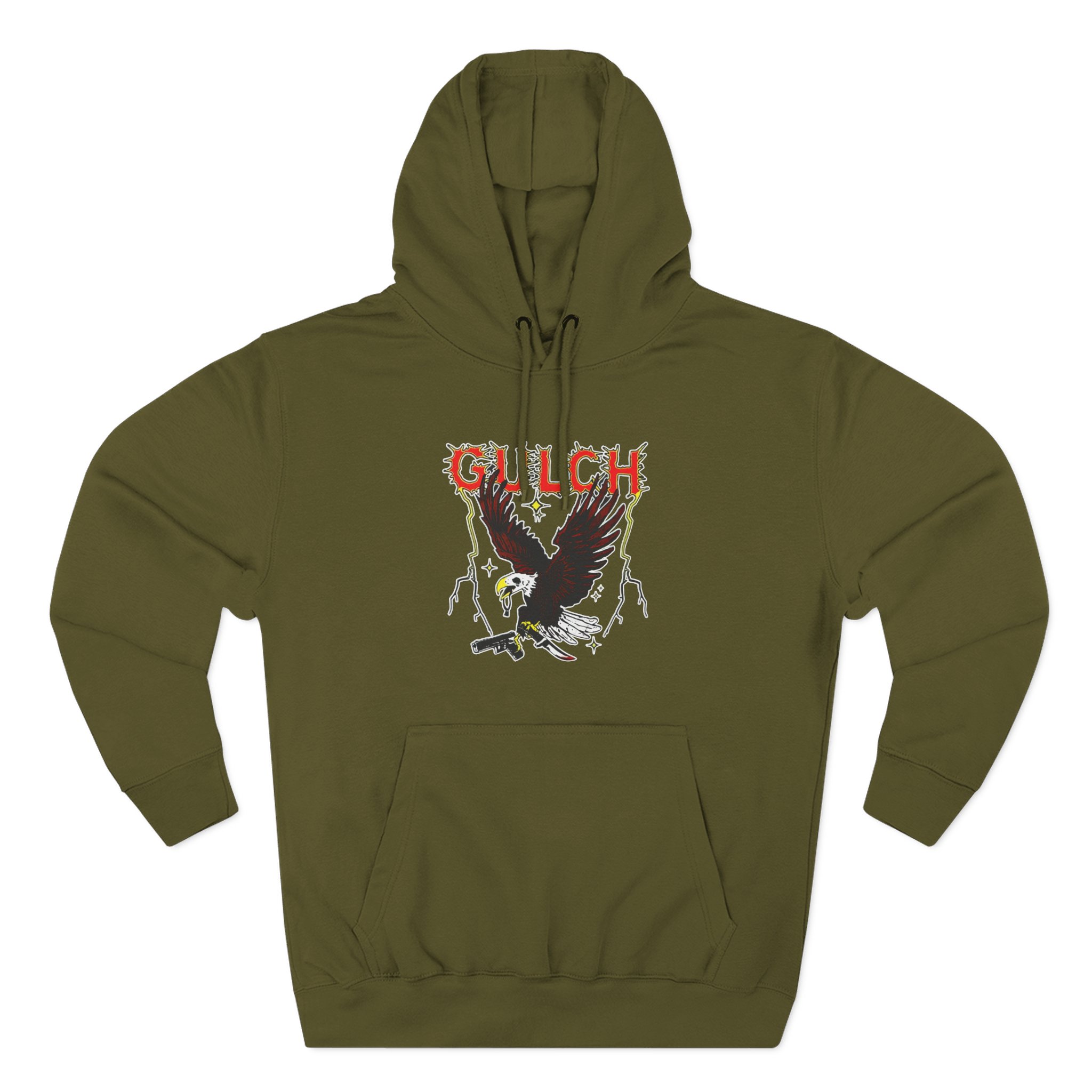 Gulch Three-Panel Fleece Hoodie