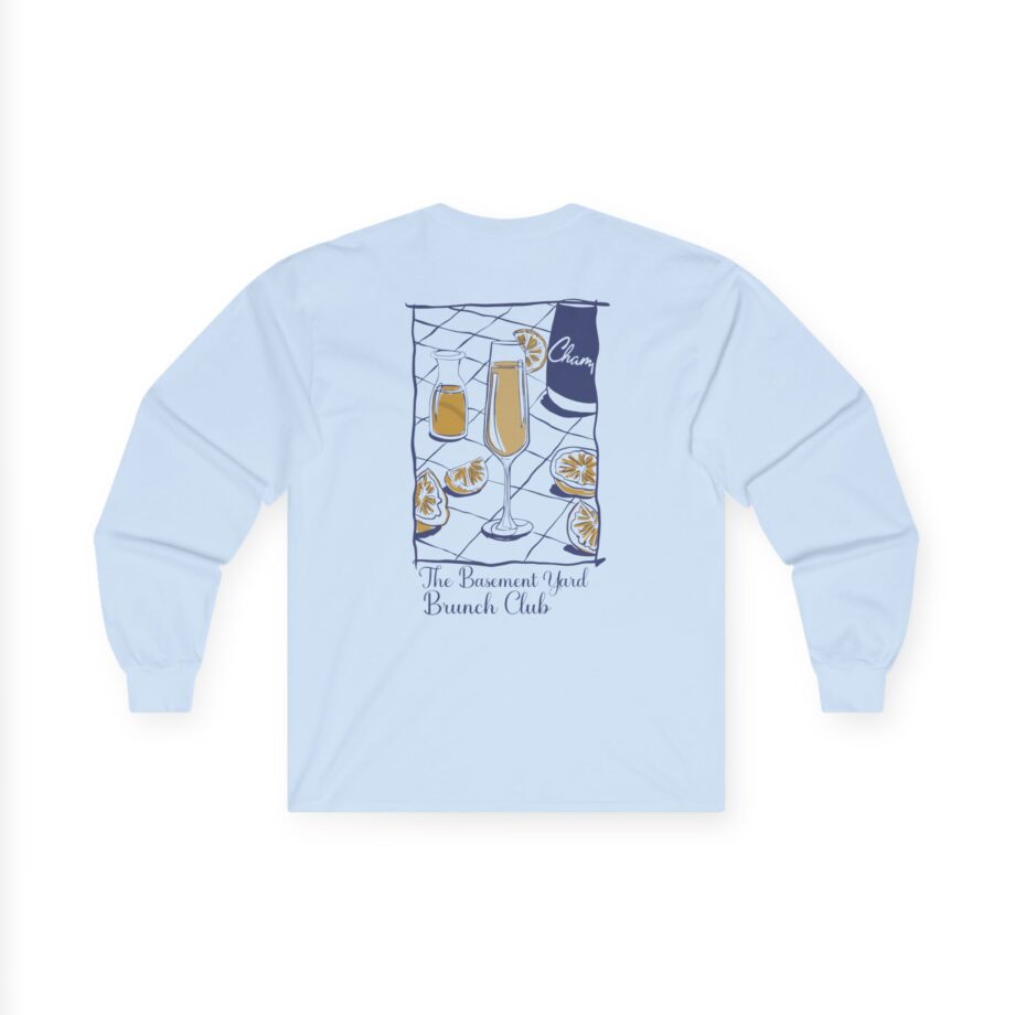 Basement Yard Mimosa Brunch Club Unisex Ultra Cotton Long Sleeve Tee