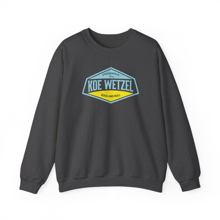 Koe Wetzel Stephenville Rock & Roll Unisex Heavy Blend™ Crewneck Sweatshirt