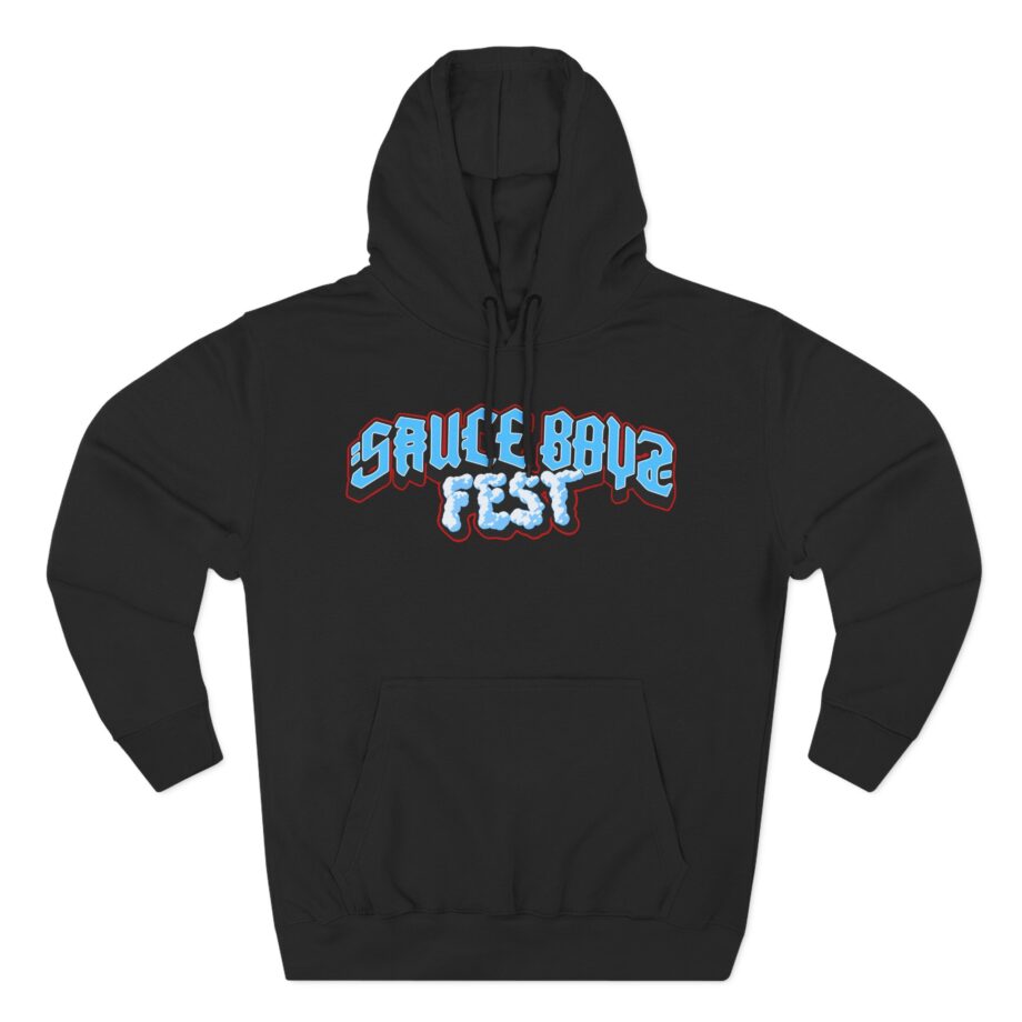 Eladio Carrion Sauce Boyz Fes Three-Panel Fleece Hoodie