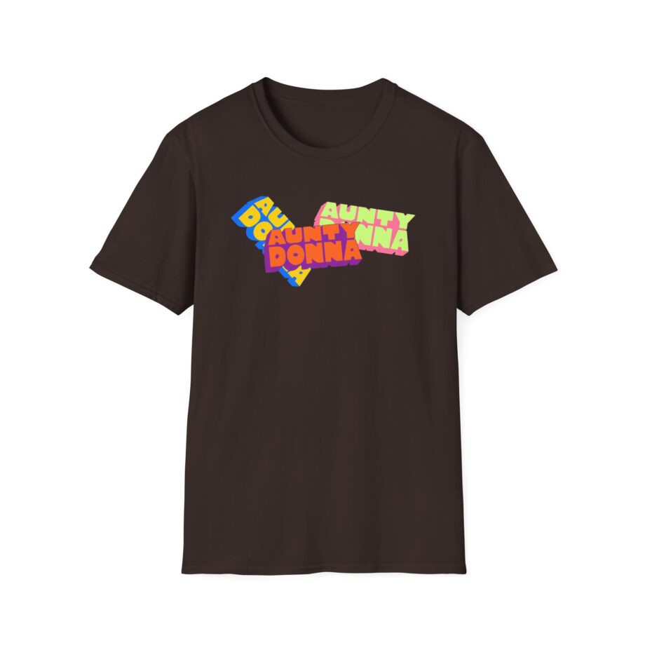 Aunty Donna Three Logo Unisex Softstyle T-Shirt