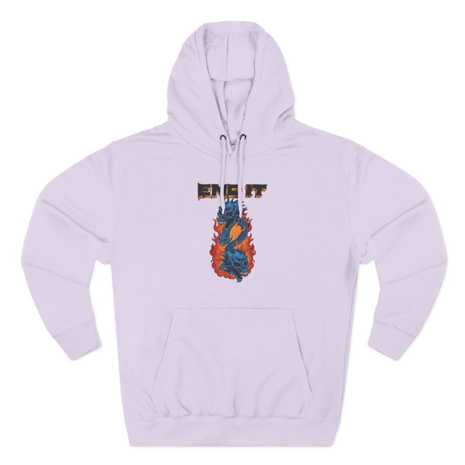 End It Three-Panel Fleece Hoodie