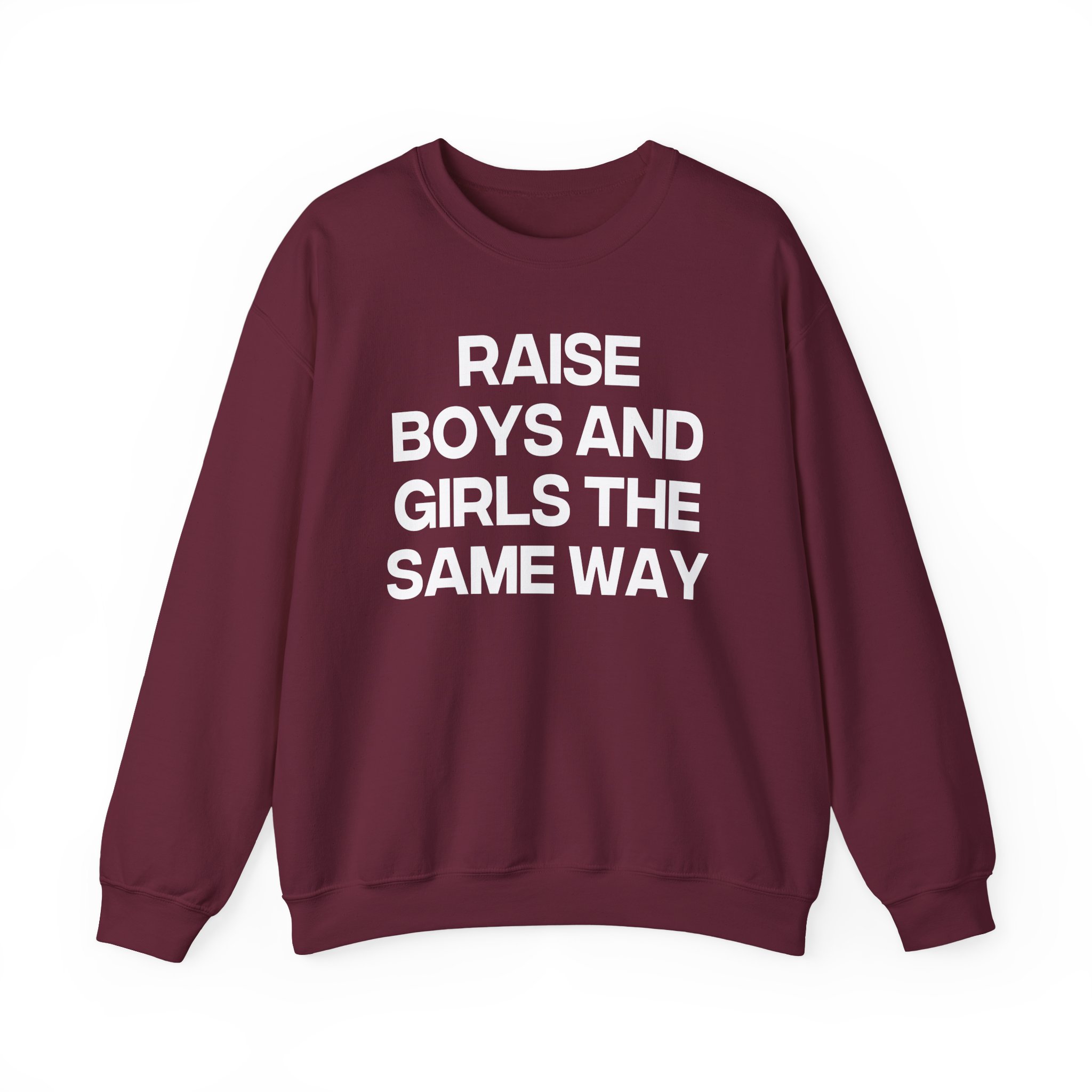 Jenny Holzer Raise the Same Way Unisex Heavy Blendâ„¢ Crewneck Sweatshirt