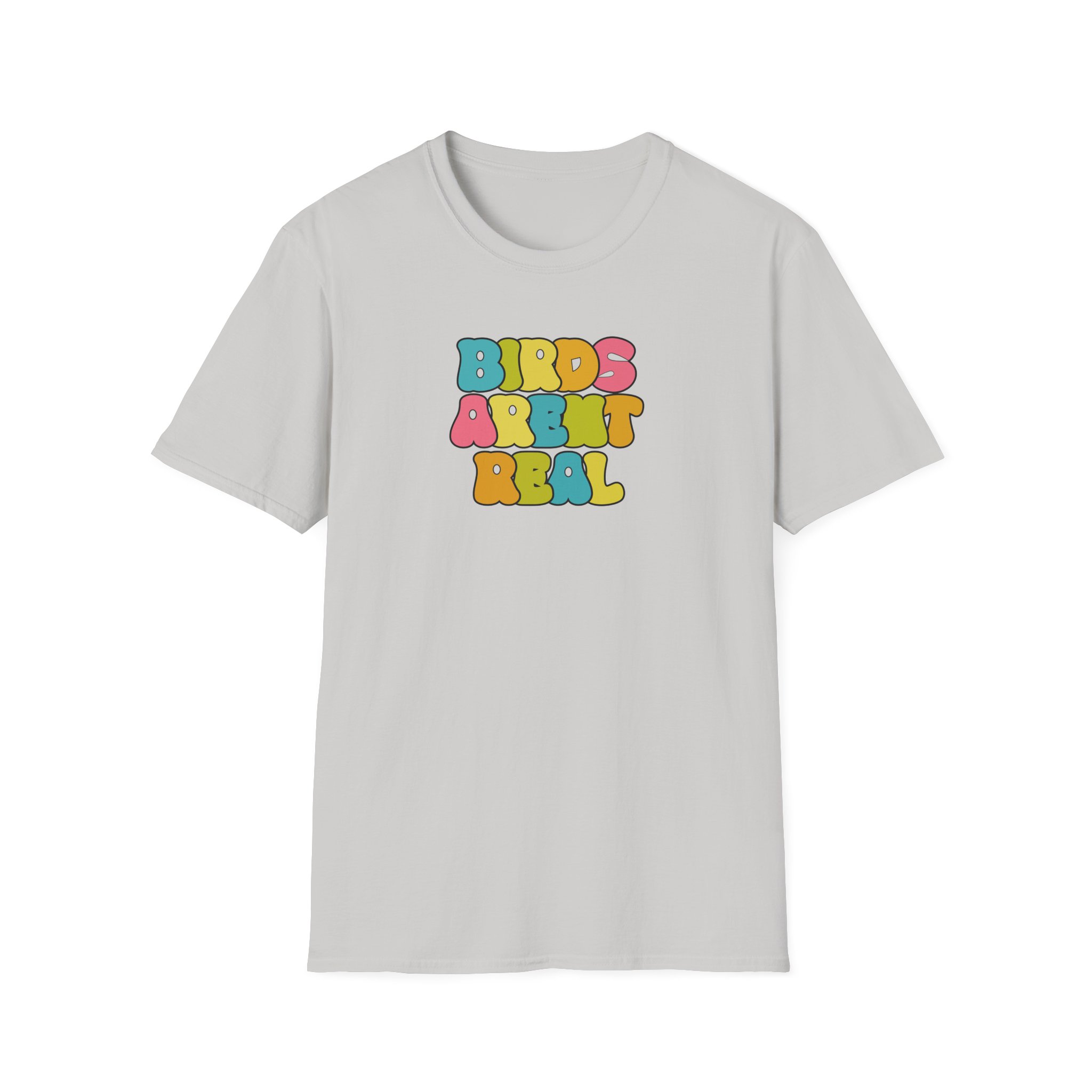 Birds Arent Real Unisex Softstyle T-Shirt