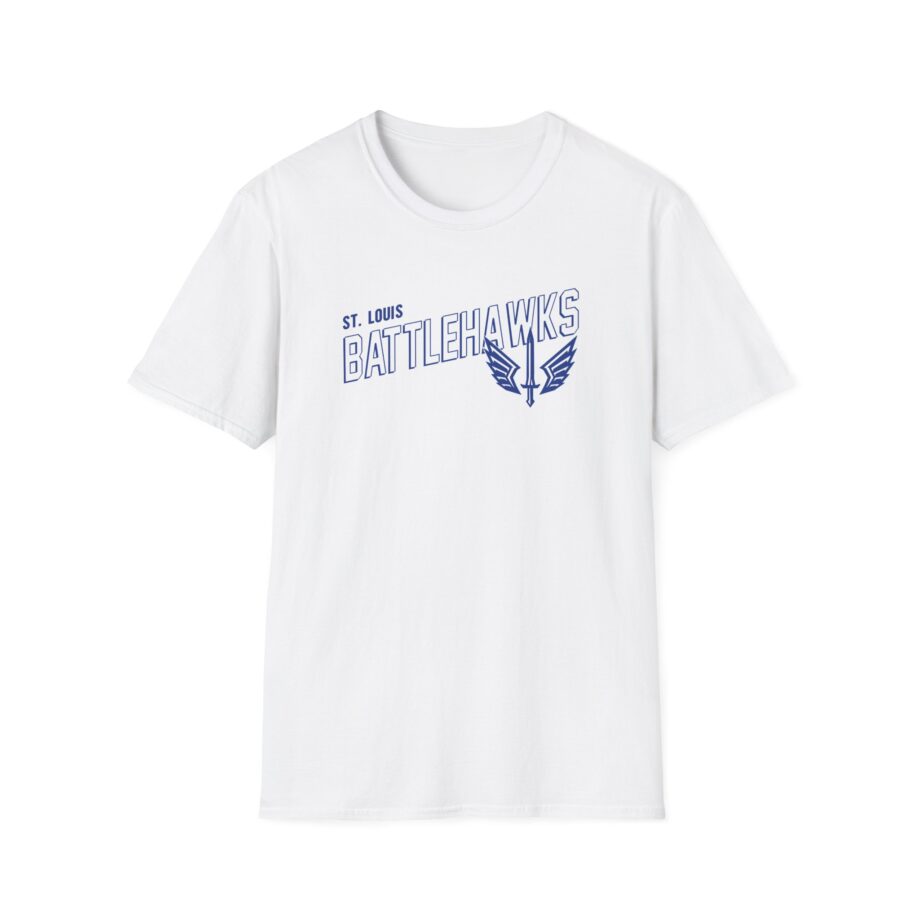 St. Louis Battlehawks 108 Stitches Tarc Merman Unisex Softstyle T-Shirt