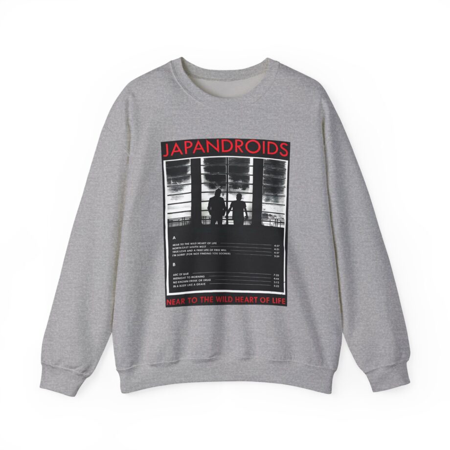 Japandroids Near to the Wild Heart of Life Unisex Heavy Blend™ Crewneck Sweatshirt