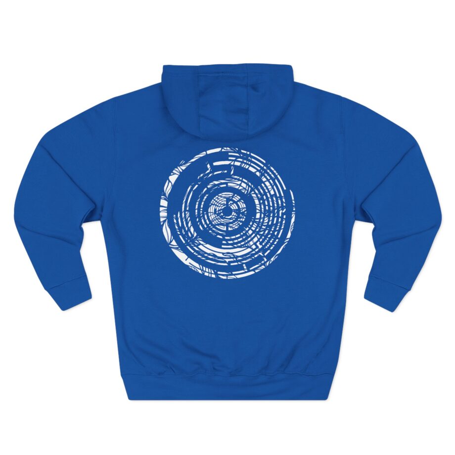 Pendulum White Maze Three-Panel Fleece Hoodie