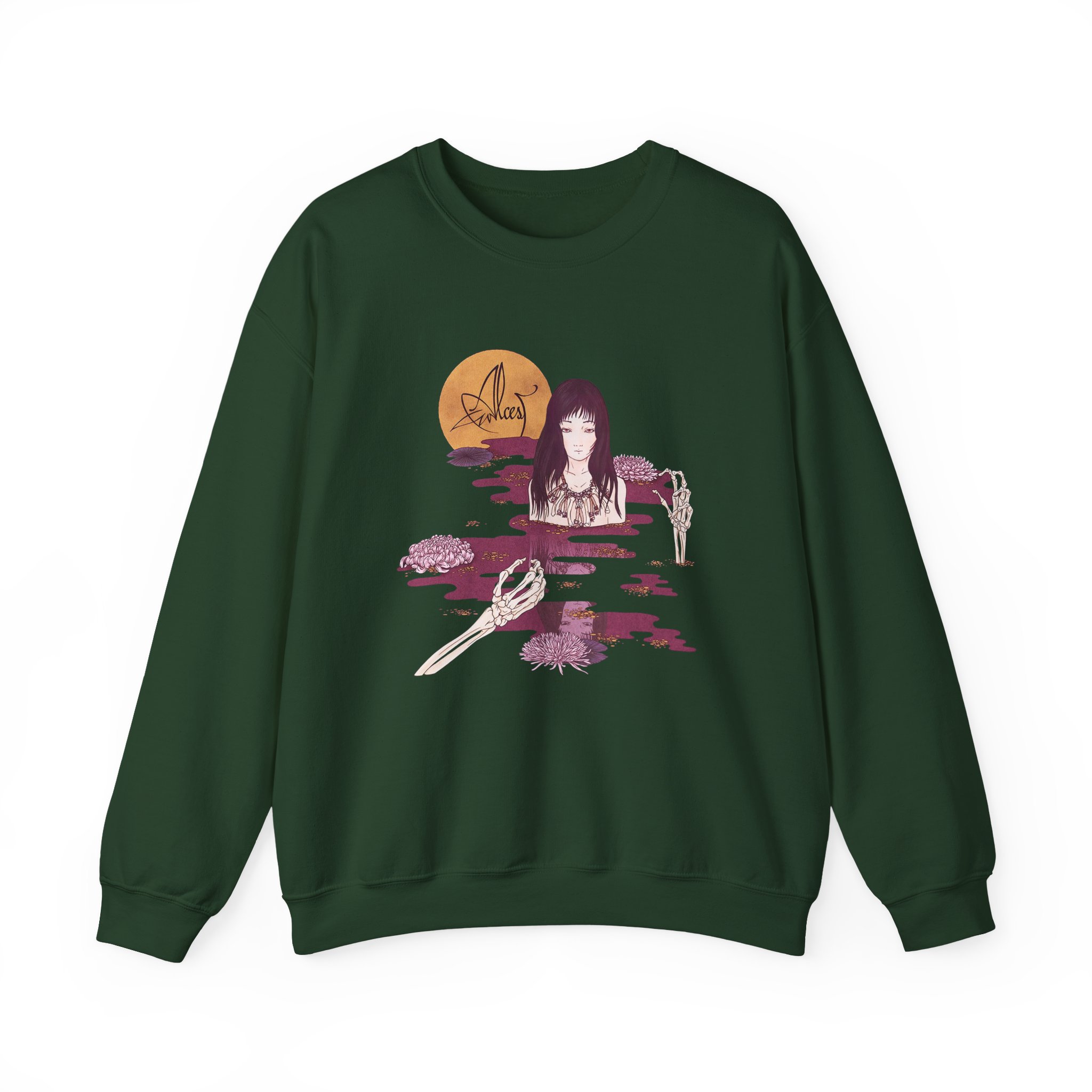 Alcest Kodama Unisex Heavy Blendâ„¢ Crewneck Sweatshirt