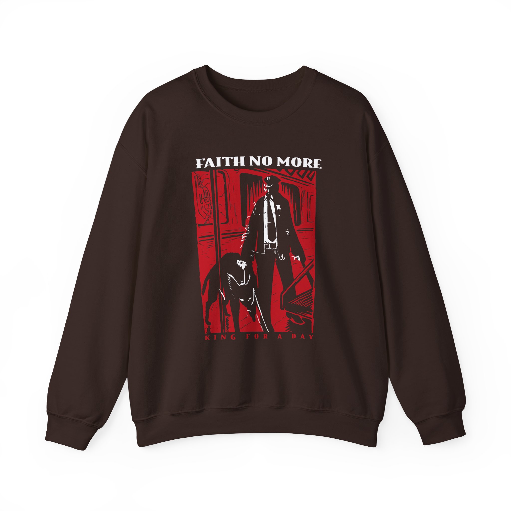 Faith No More King for a Day 30th Anniversary Unisex Heavy Blendâ„¢ Crewneck Sweatshirt