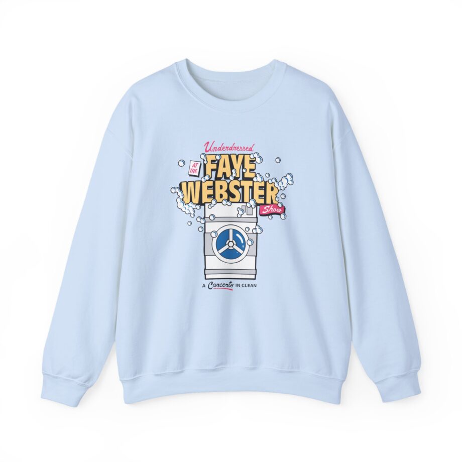 Faye Webster Laundrette Unisex Heavy Blend™ Crewneck Sweatshirt