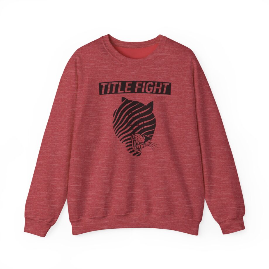 Title Fight Tiger Unisex Heavy Blend™ Crewneck Sweatshirt