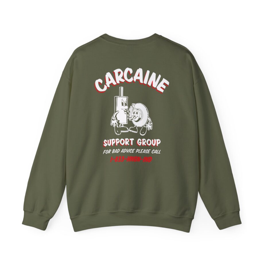 Ken Block Hoonigan Carcaine Support Group Unisex Heavy Blend™ Crewneck Sweatshirt