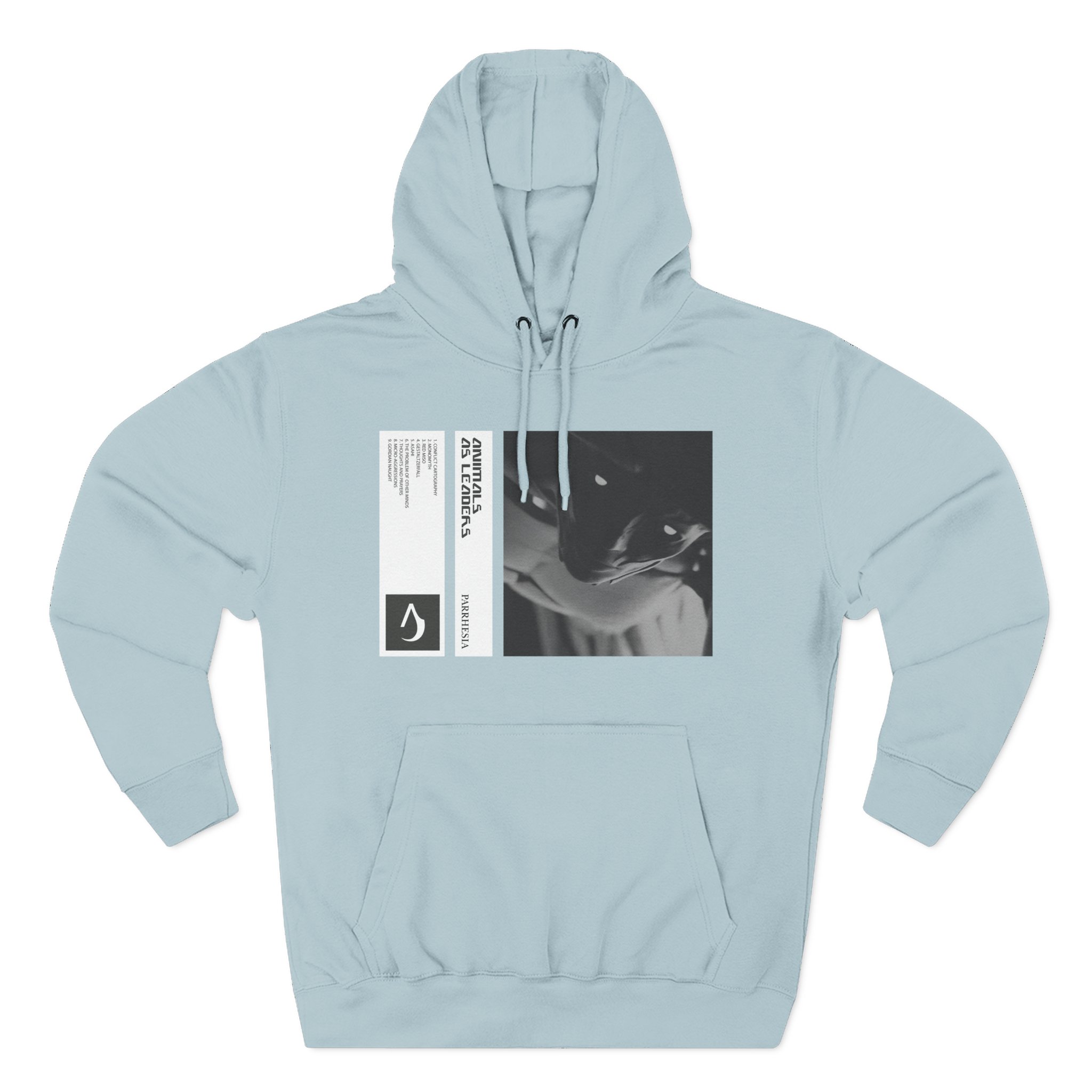 Animals as Leaders Red Miso Three-Panel Fleece Hoodie
