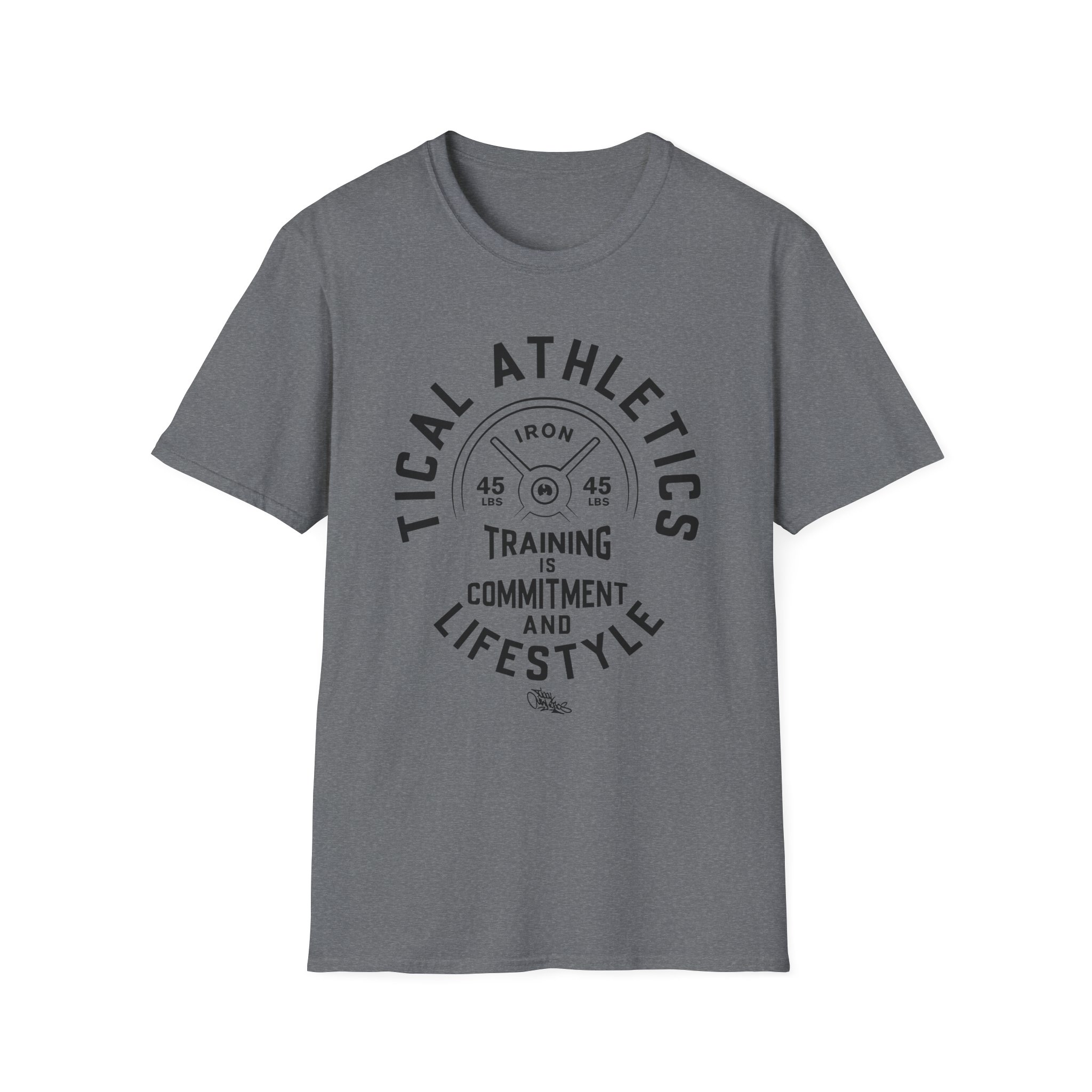 Method Man Training is Commitment and Lifestyle Tical Athletic Unisex Softstyle T-Shirt