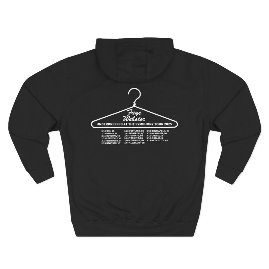 Faye Webster Underdressed at the Symphony 2025 Tour Three-Panel Fleece Hoodie