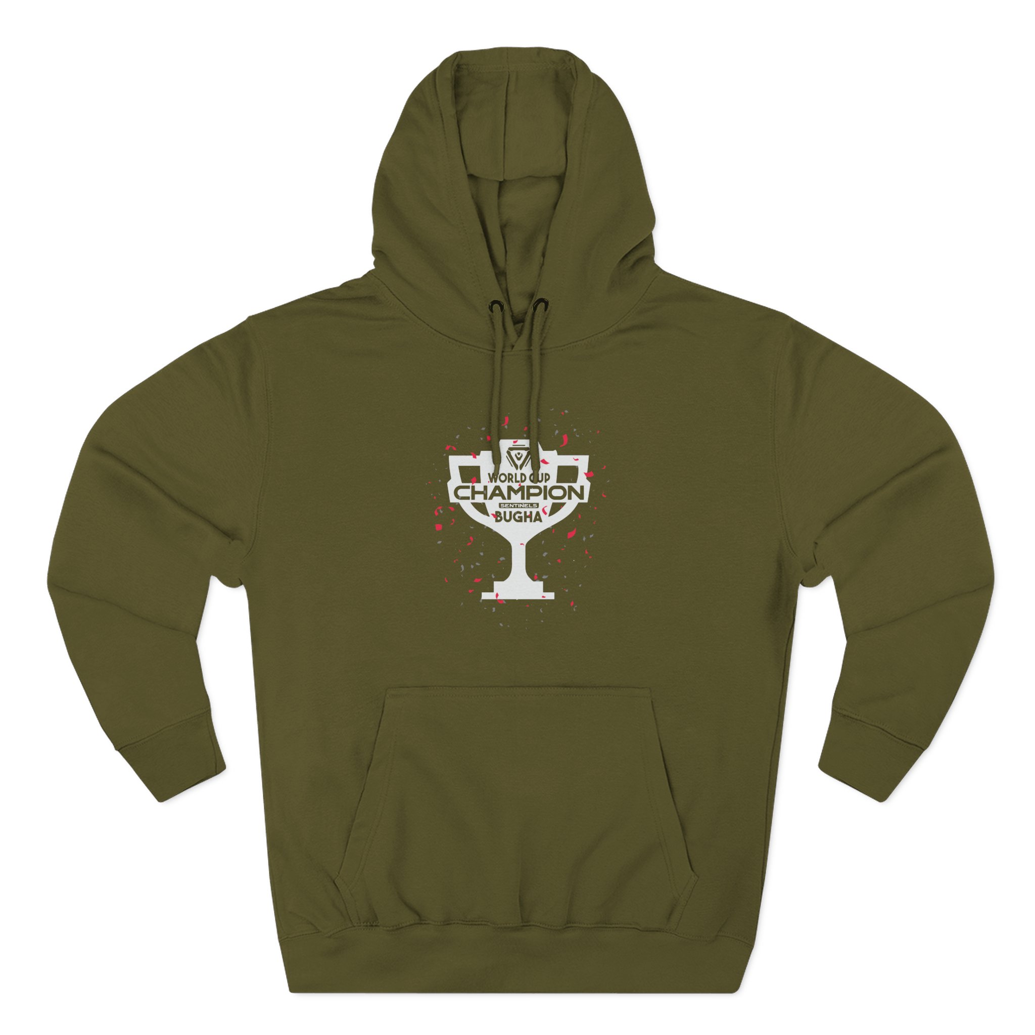 Bugha World Cup Champion Three-Panel Fleece Hoodie