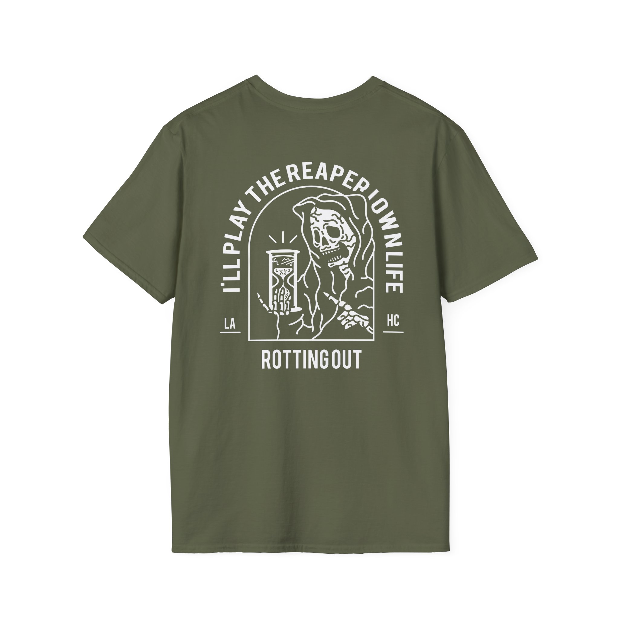 Rotting Out I'll Play the Reaper in My Own Life Unisex Softstyle T-Shirt