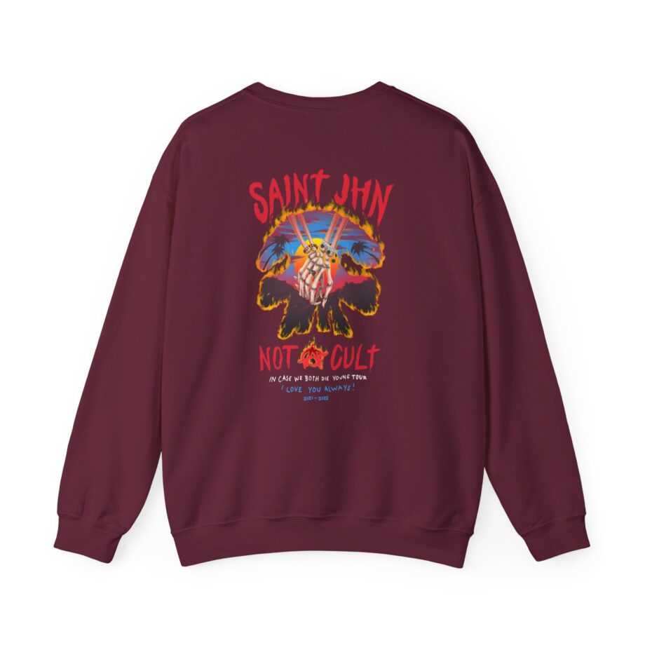 Saint Jhn Horse Stampede Unisex Heavy Blend™ Crewneck Sweatshirt
