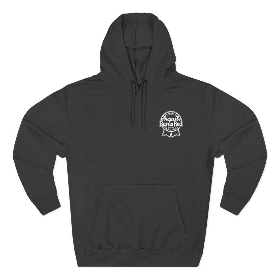 August Burns Red ABR Beer Can Three-Panel Fleece Hoodie