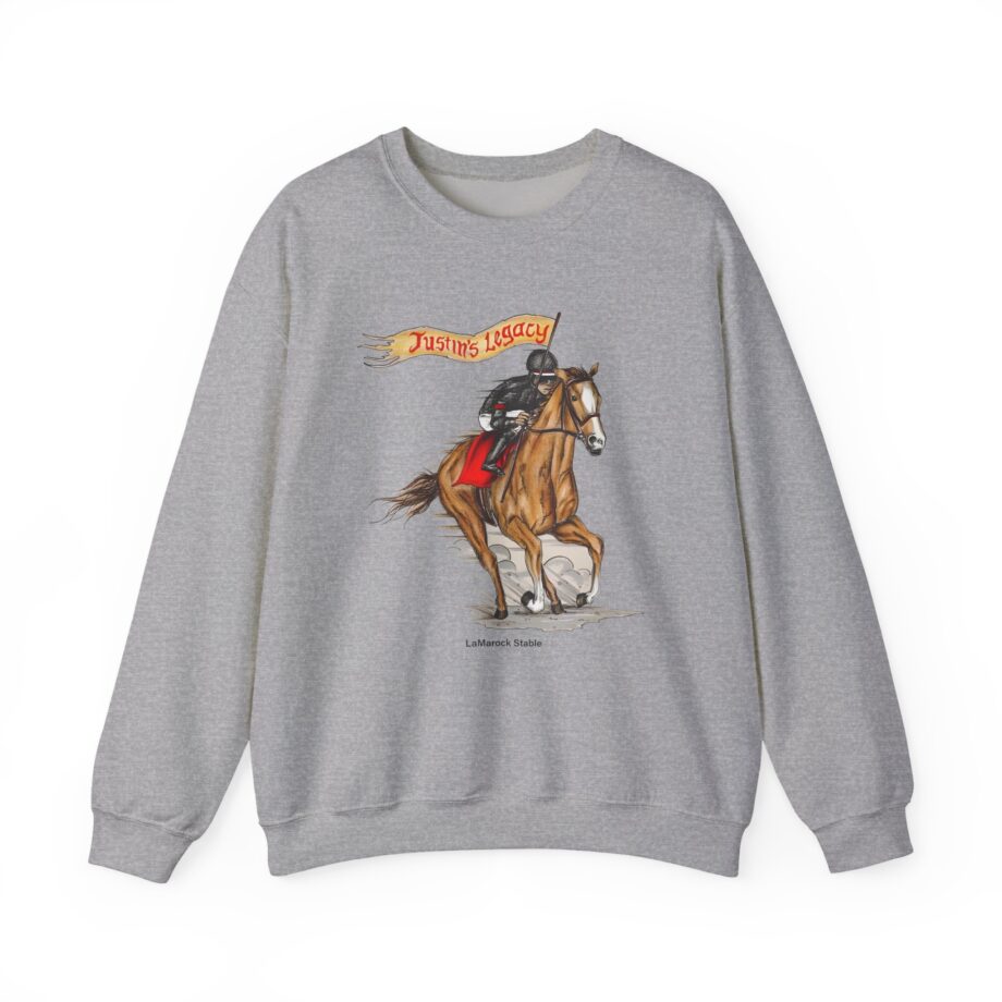 Arcangel Justin's Legacy Lamarock Stable Unisex Heavy Blend™ Crewneck Sweatshirt