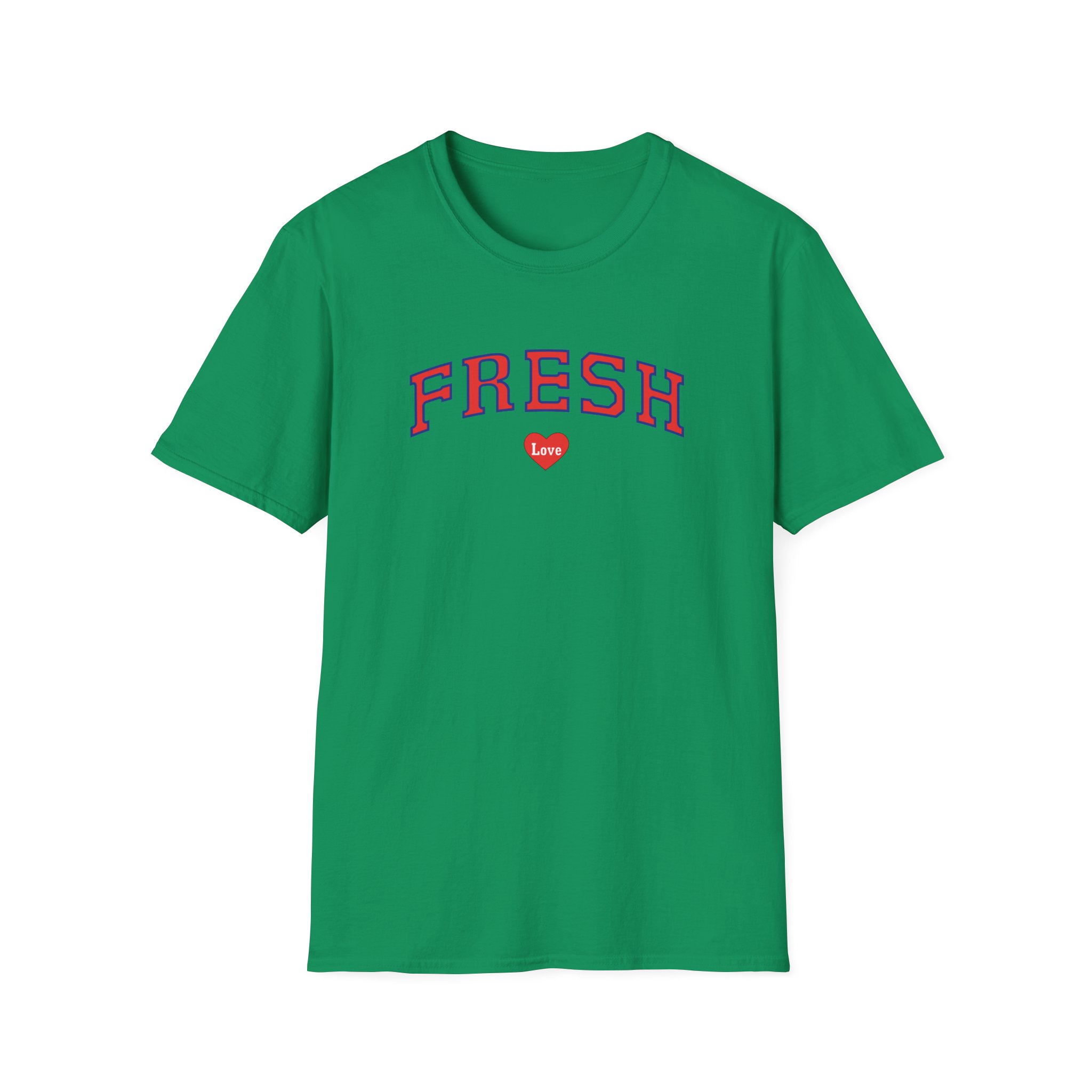 Fresh Love Heart Unisex Softstyle T-Shirt