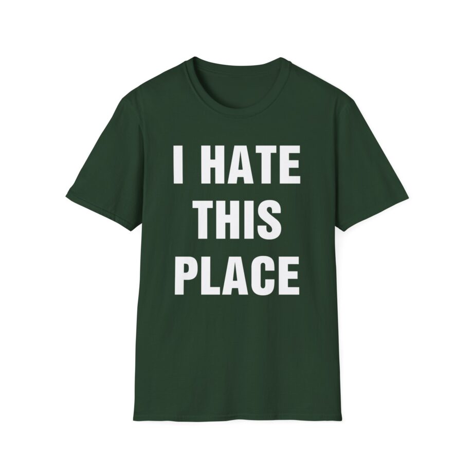 Hot Water Music I Hate This Place Unisex Softstyle T-Shirt