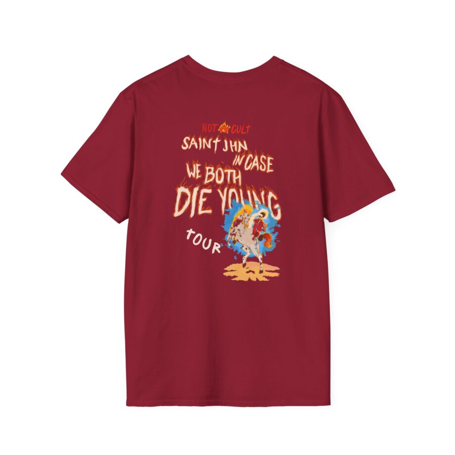 Saint Jhn Incase We Both Die Young World Tour Unisex Softstyle T-Shirt