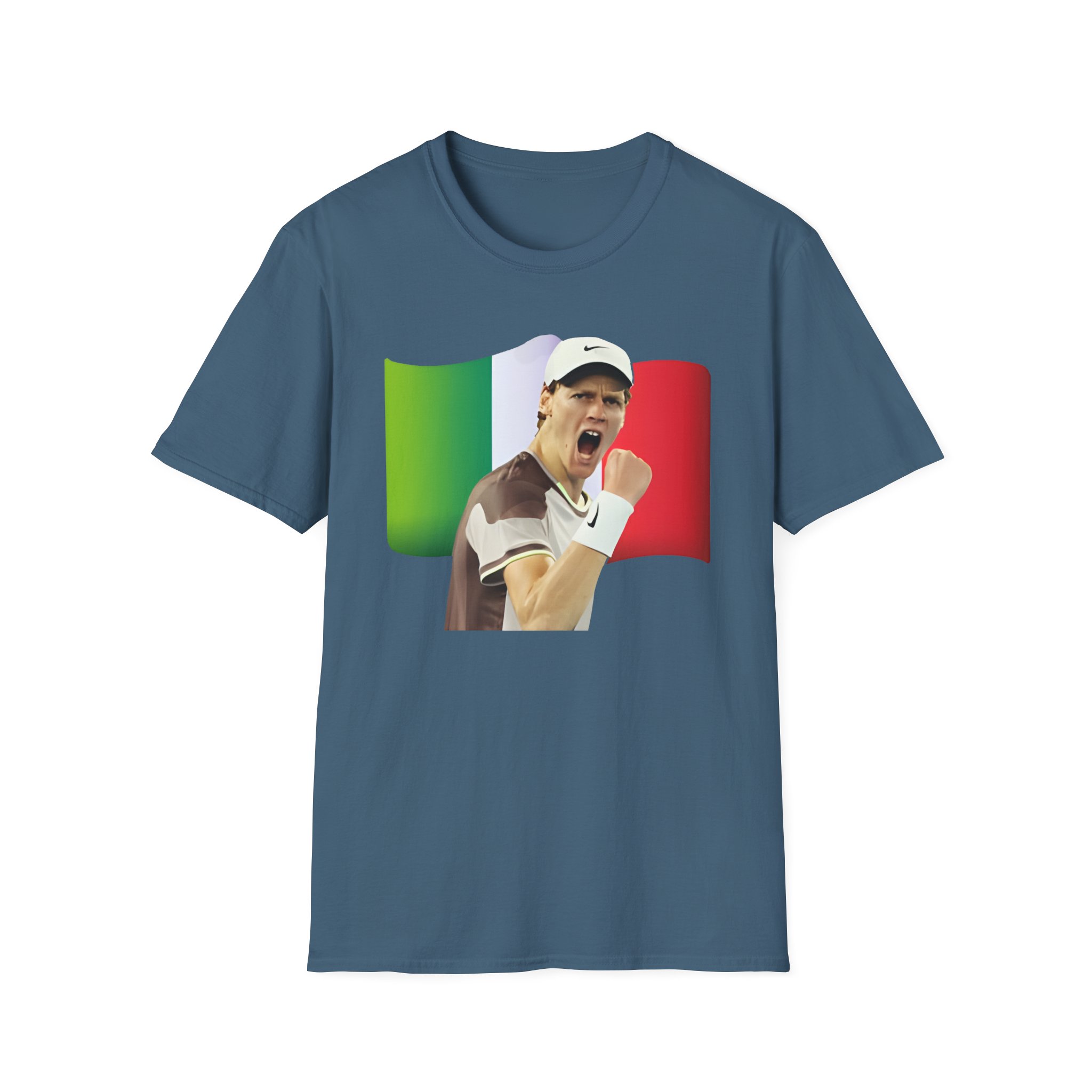 Jannik Sinner Italian Tennis Star Fan Unisex Softstyle T-Shirt