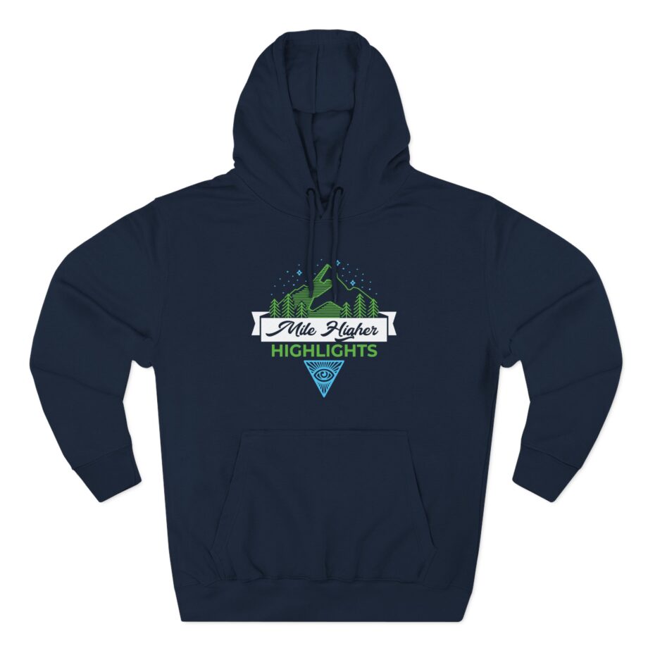 Kendall Rae Mile Higher Three-Panel Fleece Hoodie