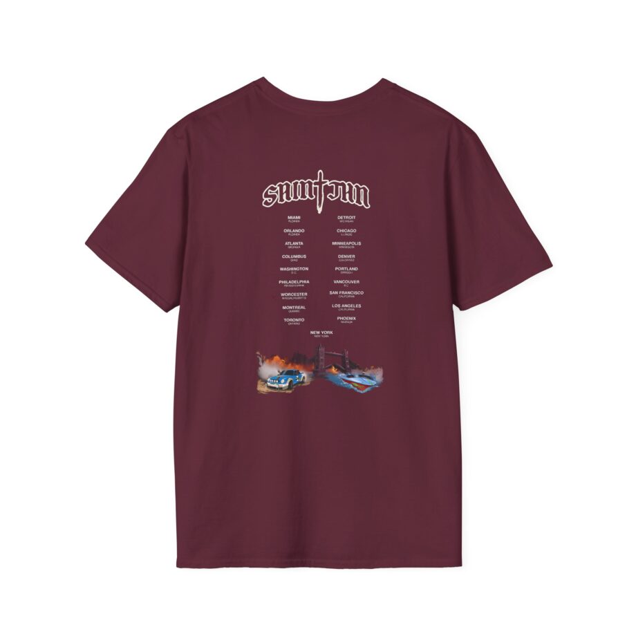 Saint JhnIgnorant Forever World Tour Unisex Softstyle T-Shirt