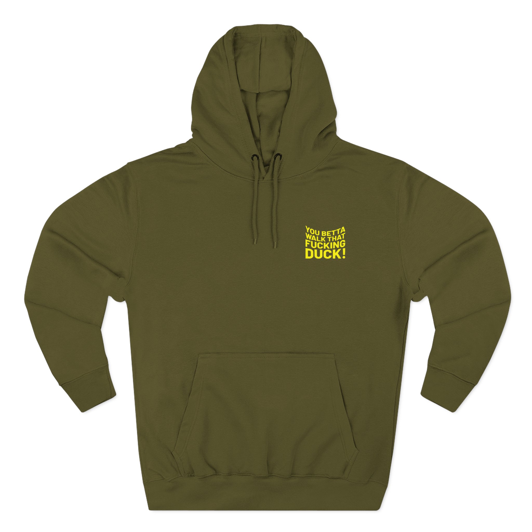 Anetra You Betta Three-Panel Fleece Hoodie