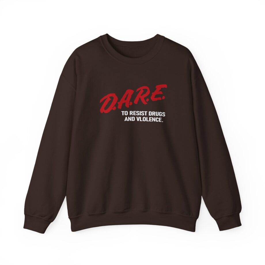 The Dare to Resist Drugs and Violence Unisex Heavy Blend™ Crewneck Sweatshirt
