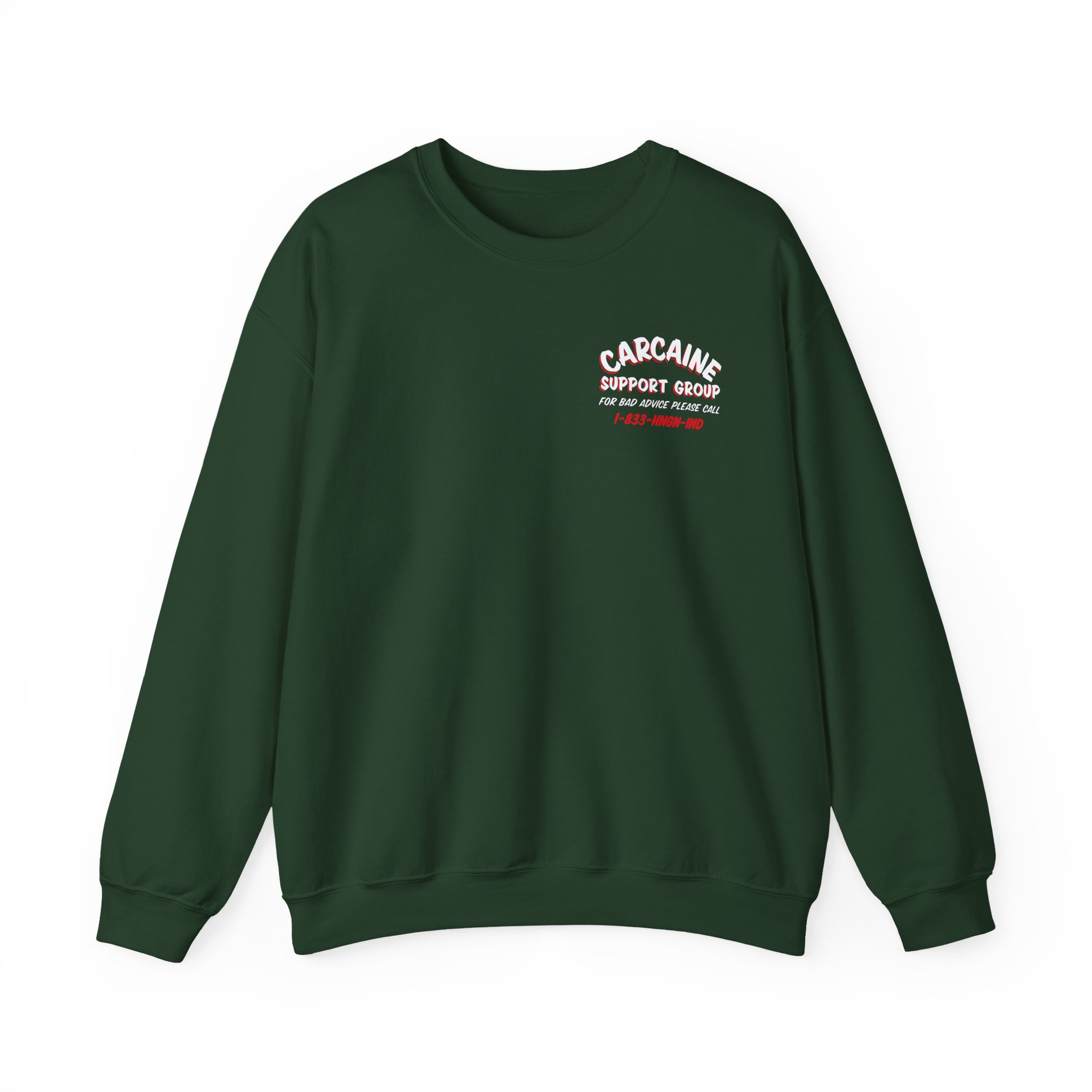 Ken Block Hoonigan Carcaine Support Group Unisex Heavy Blendâ„¢ Crewneck Sweatshirt