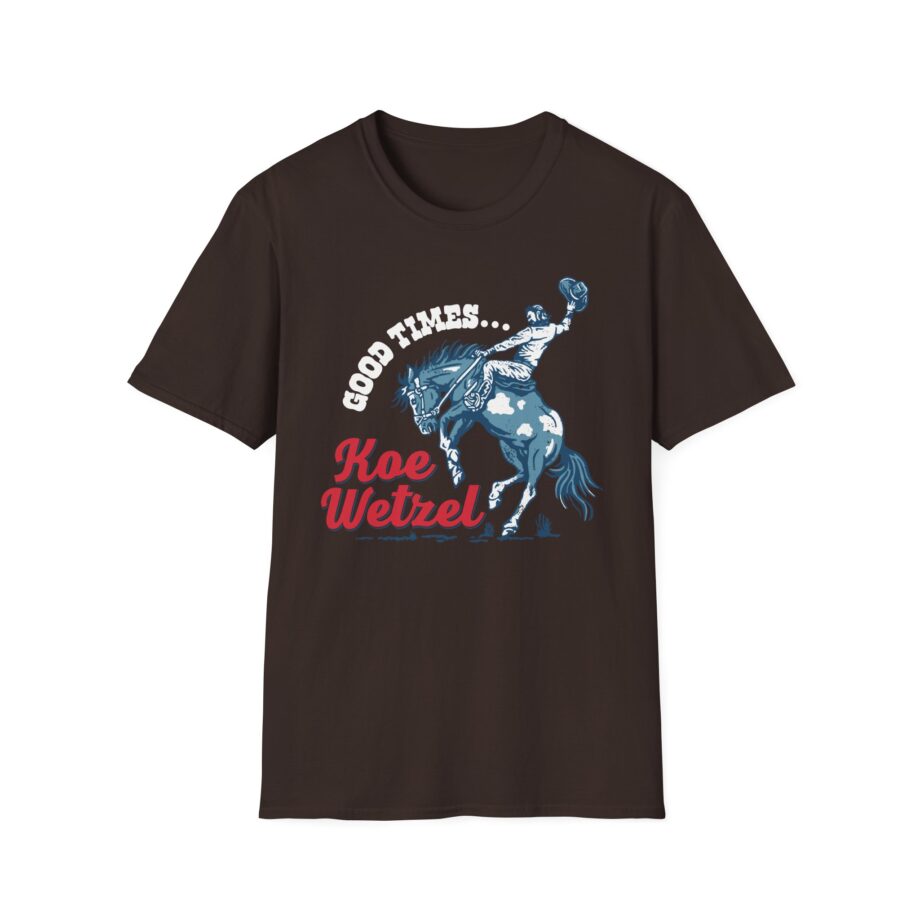 Koe Wetzel Good Times Bronco Unisex Softstyle T-Shirt