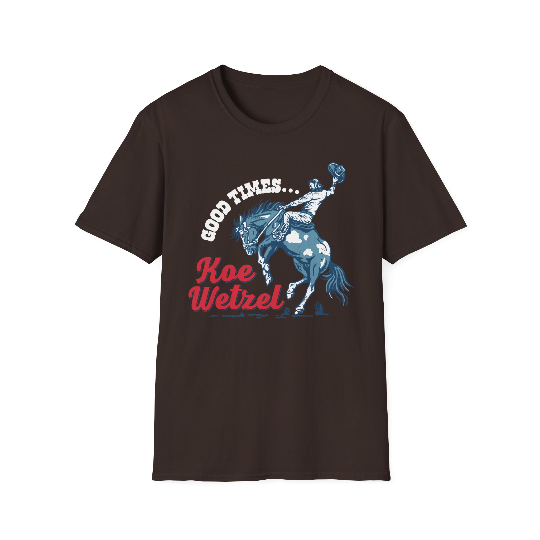 Koe Wetzel Good Times Bronco Unisex Softstyle T-Shirt