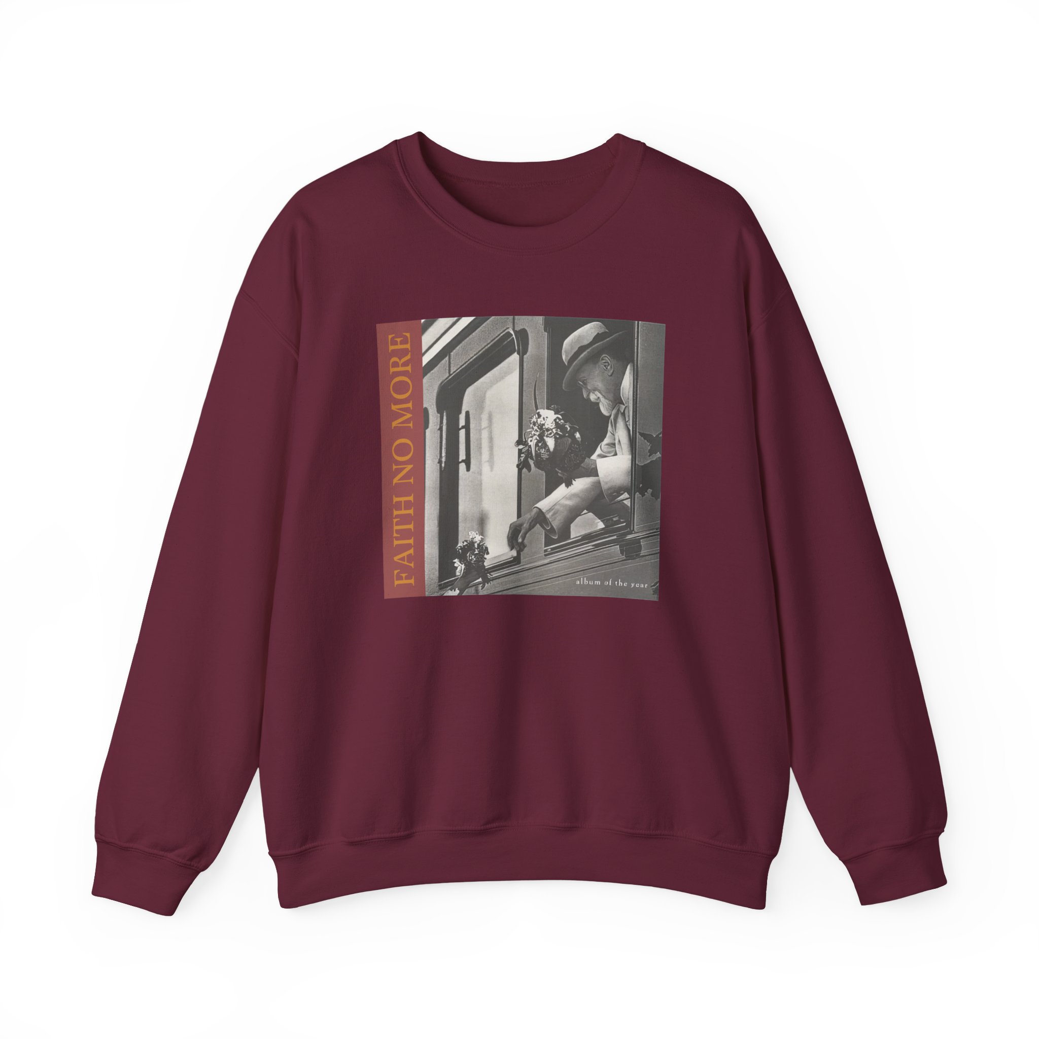 Faith No More Album of the Year Unisex Heavy Blendâ„¢ Crewneck Sweatshirt