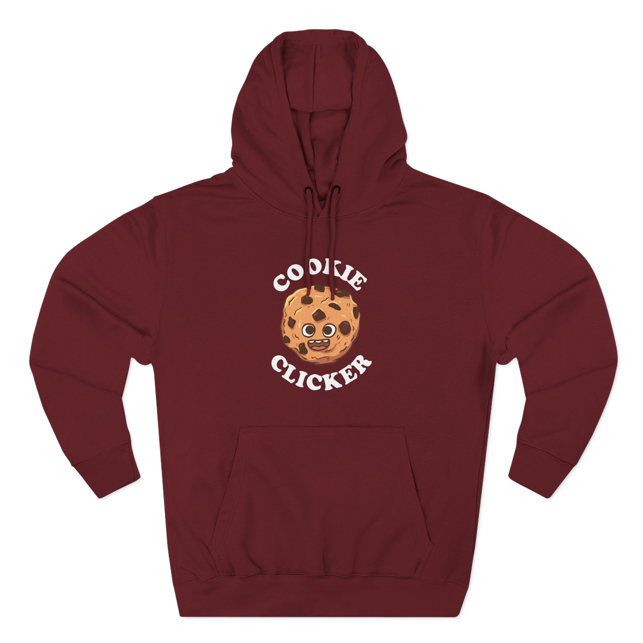 Cookieswirlc Three-Panel Fleece Hoodie