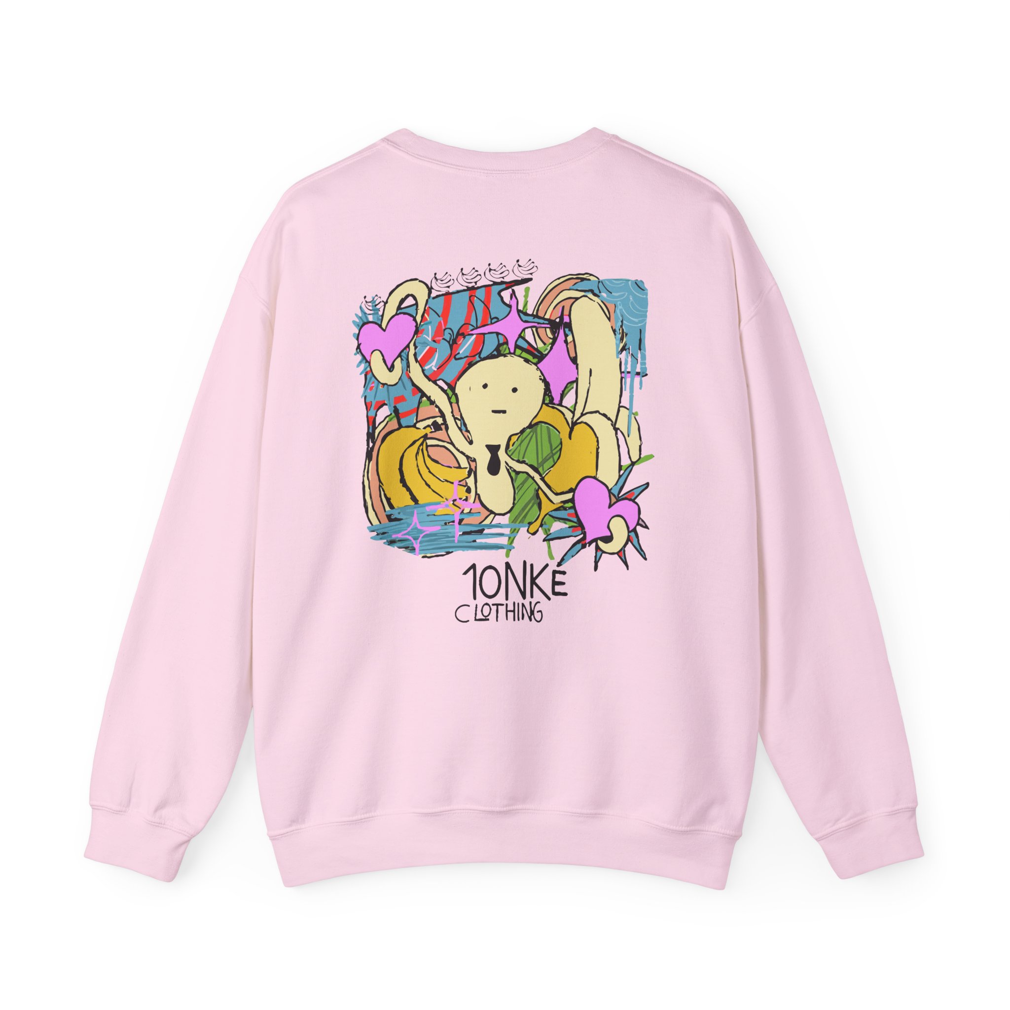 Spoonkid Basquiat Monke Unisex Heavy Blendâ„¢ Crewneck Sweatshirt