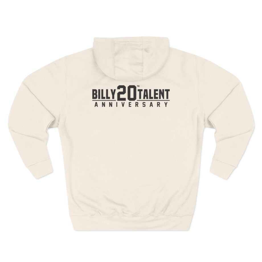 Billy Talent 20th Anniversary Three-Panel Fleece Hoodie