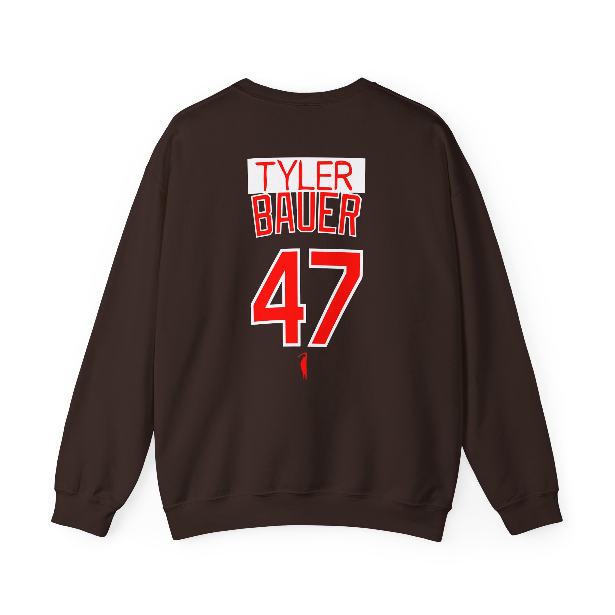 Trevor Bauer Hard Work Never Settles Unisex Heavy Blendâ„¢ Crewneck Sweatshirt