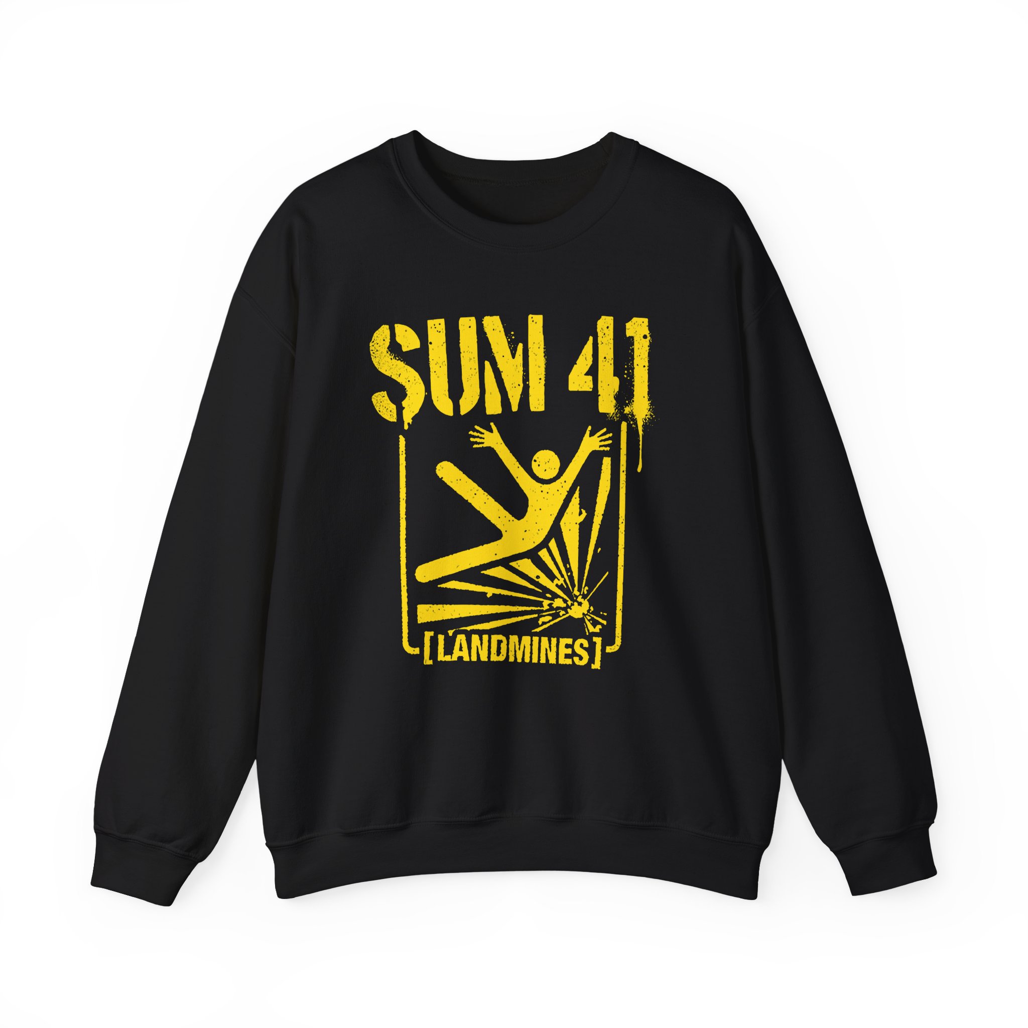 Sum 41 Landmines Unisex Heavy Blendâ„¢ Crewneck Sweatshirt