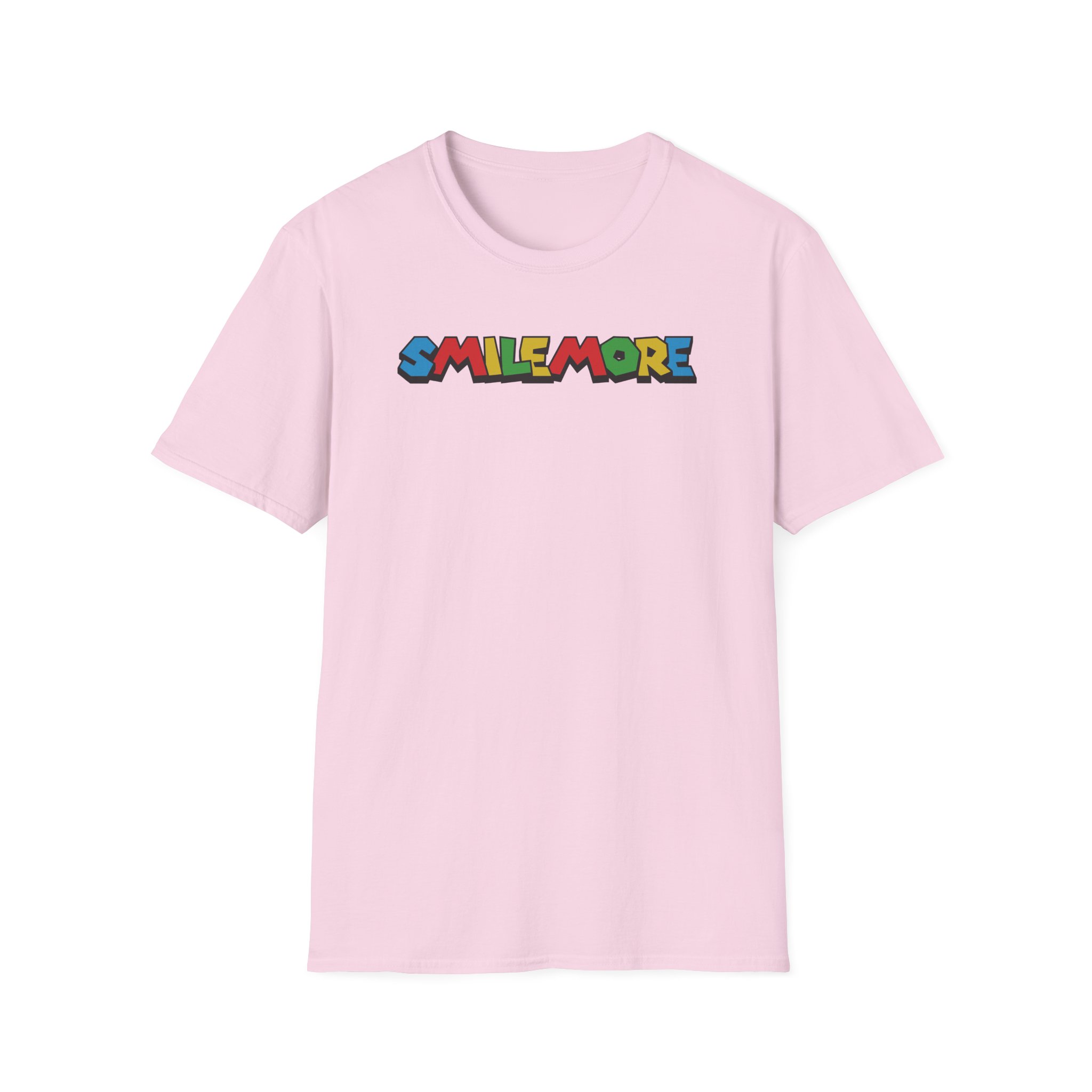 Roman Atwood Colorful Smile More Unisex Softstyle T-Shirt
