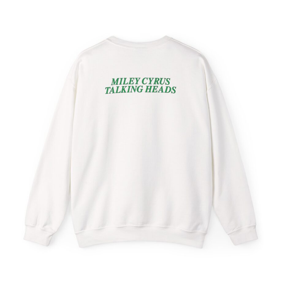 Miley Cyrus Talking Heads X Miley Psycho Killer Unisex Heavy Blend™ Crewneck Sweatshirt