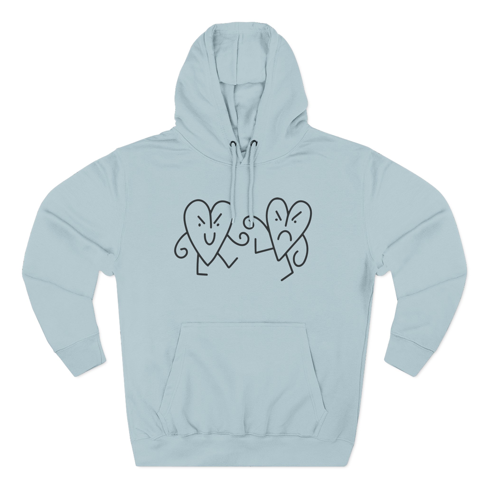 Makko Three-Panel Fleece Hoodie
