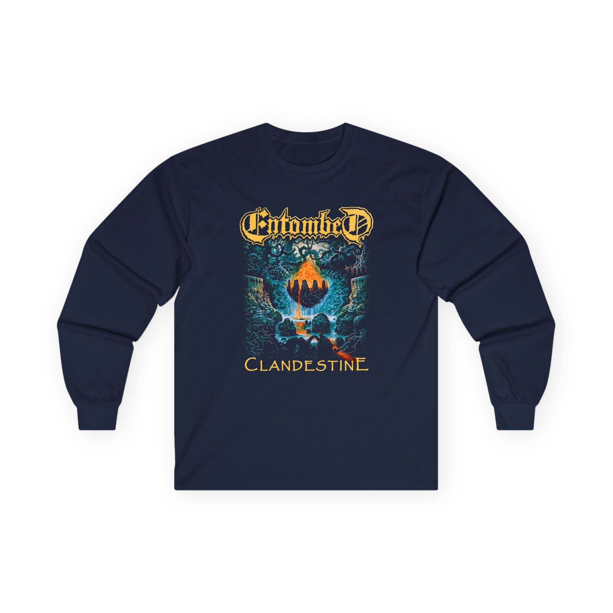 Entombed Clandestine Live Unisex Ultra Cotton Long Sleeve Tee