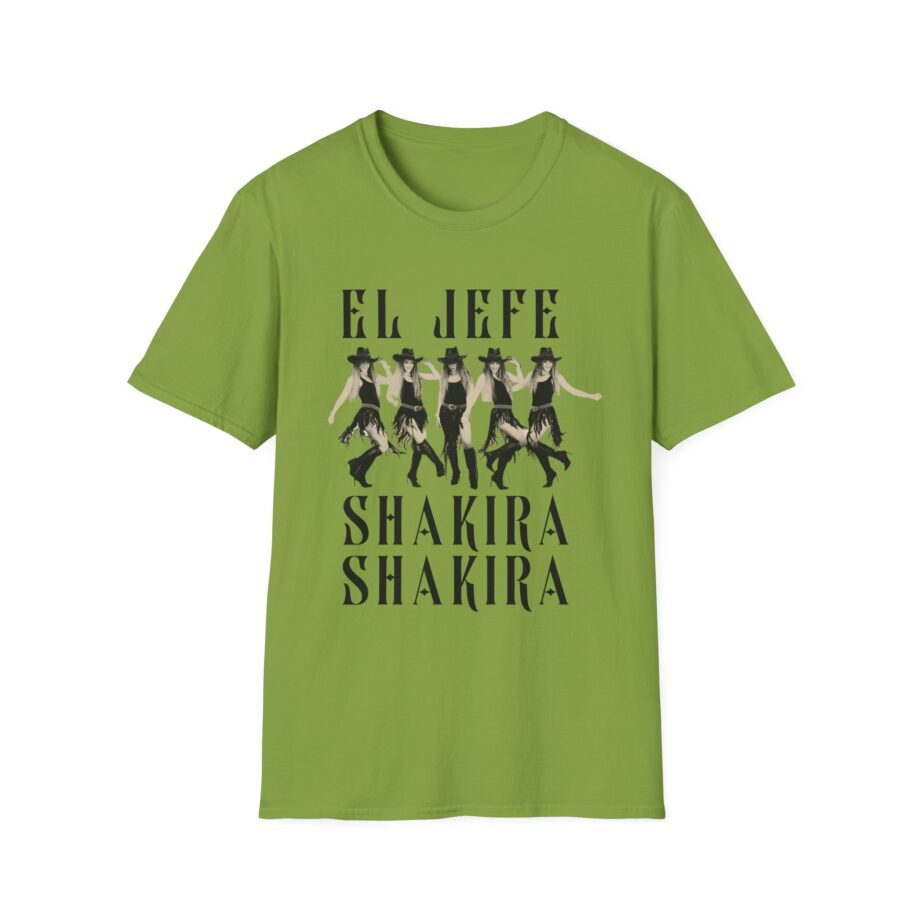 Shakira El Jefe Dancer Unisex Softstyle T-Shirt